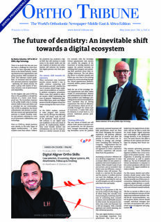 Ortho Tribune Middle East & Africa No.3, 2021