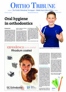 Ortho Tribune Middle East & Africa No. 5, 2017